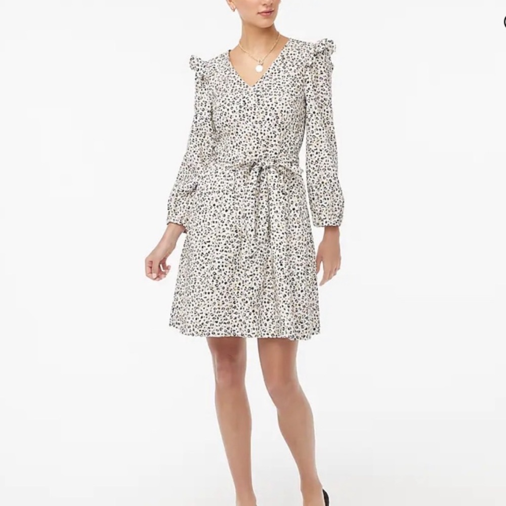 NWT J. Crew Long-Sleeve Dress
